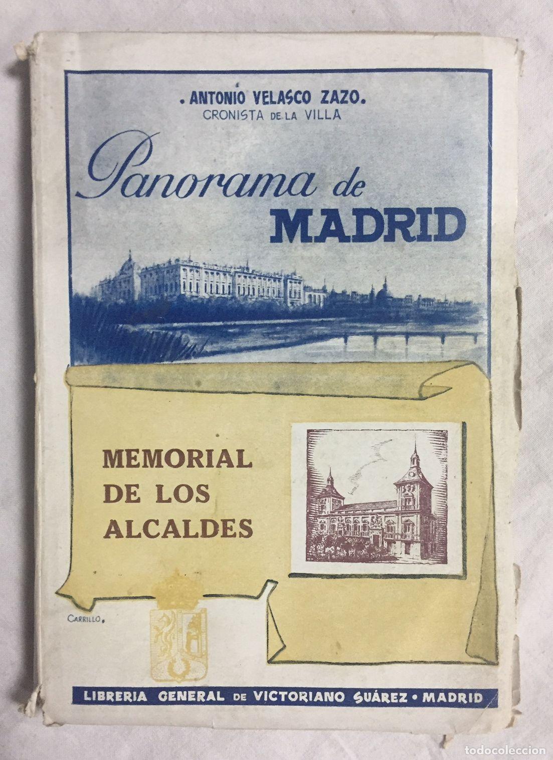 Libros: PANORAMA DE MADRID. Memorial de los Alcaldes - Foto 1