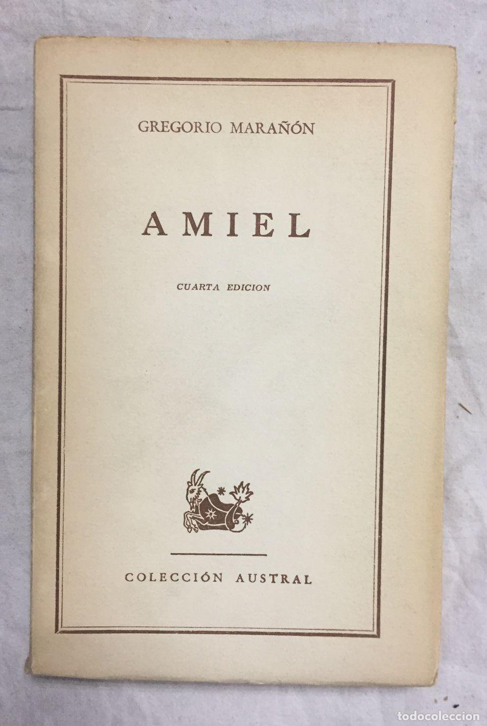Libros: AMIEL. Un estudio sobre la timidez. Col. Austral n&ordm; 408 - Foto 1