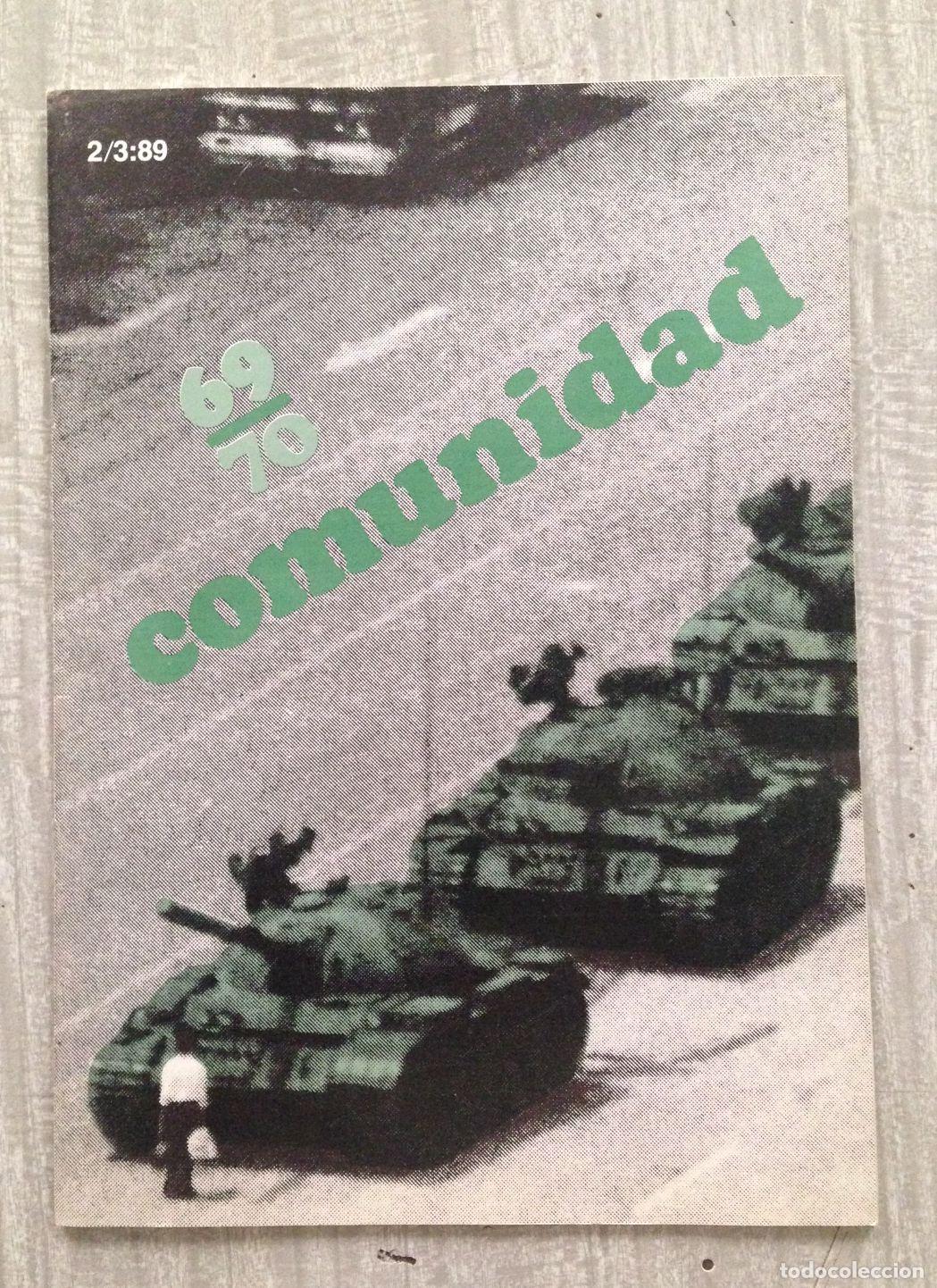 Libros: COMUNIDAD, N&ordm; 69/70. Mayo-Junio 1989 - Foto 1