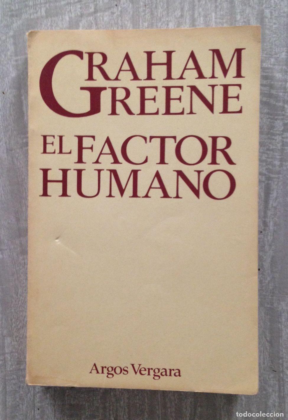 Libros: EL FACTOR HUMANO - Foto 1