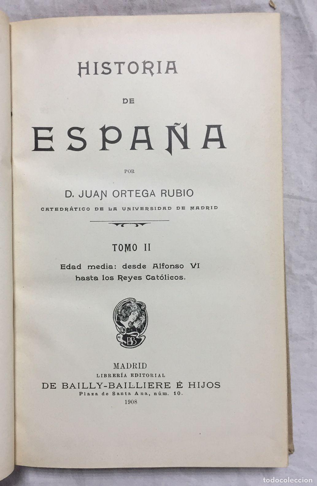 Libros: HISTORIA DE ESPA&Ntilde;A. TOMO II - Foto 2