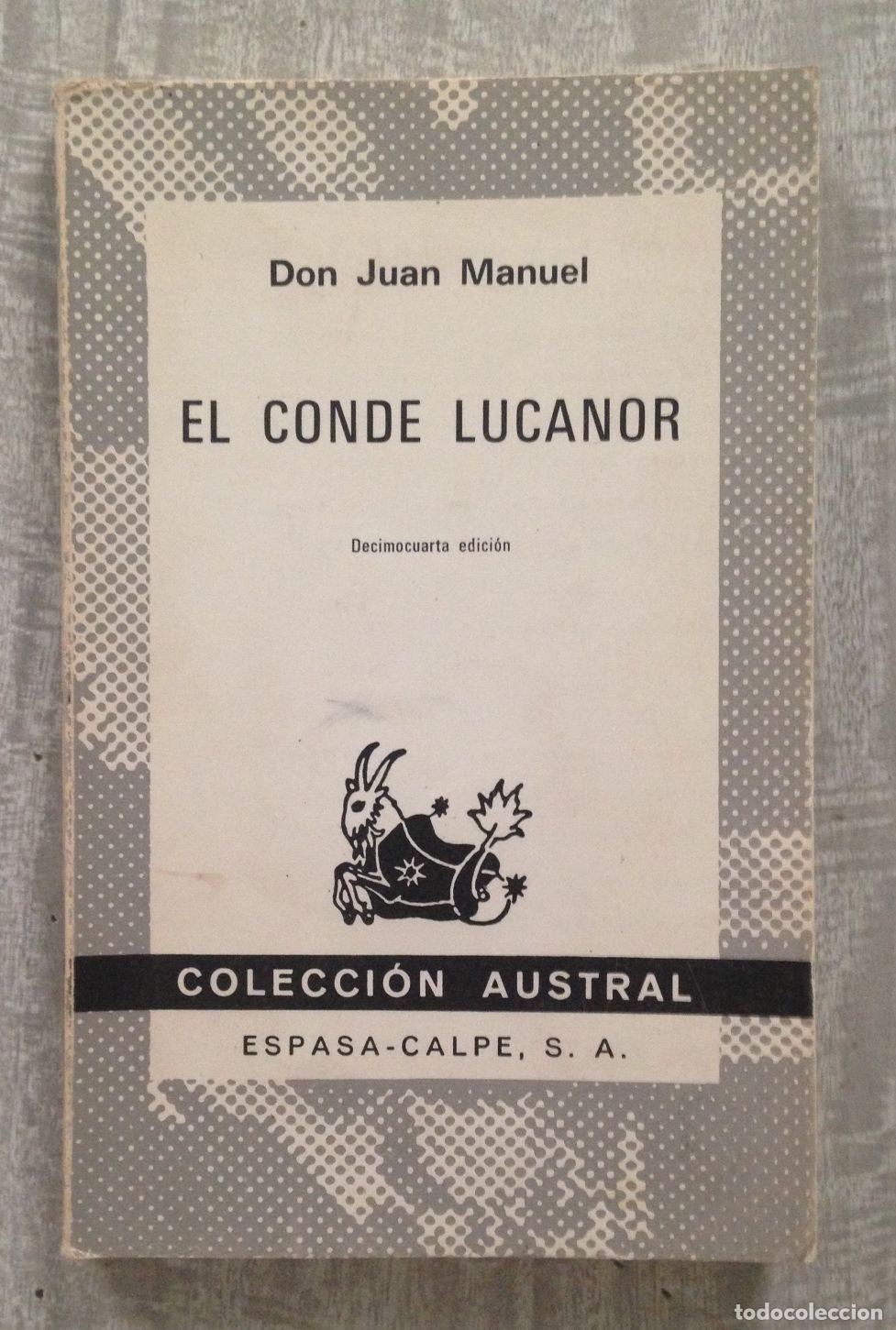 Libros: EL CONDE LUCANOR. Col. Austral n&ordm; 676 - Foto 1