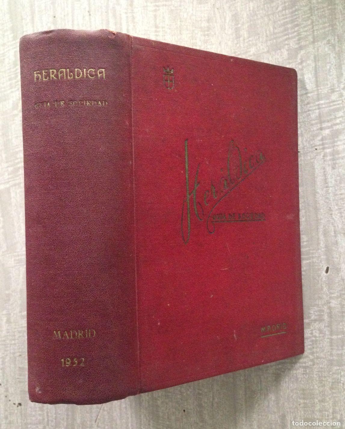 Libros: HERALDICA. GUIA DE SOCIEDAD - Foto 1