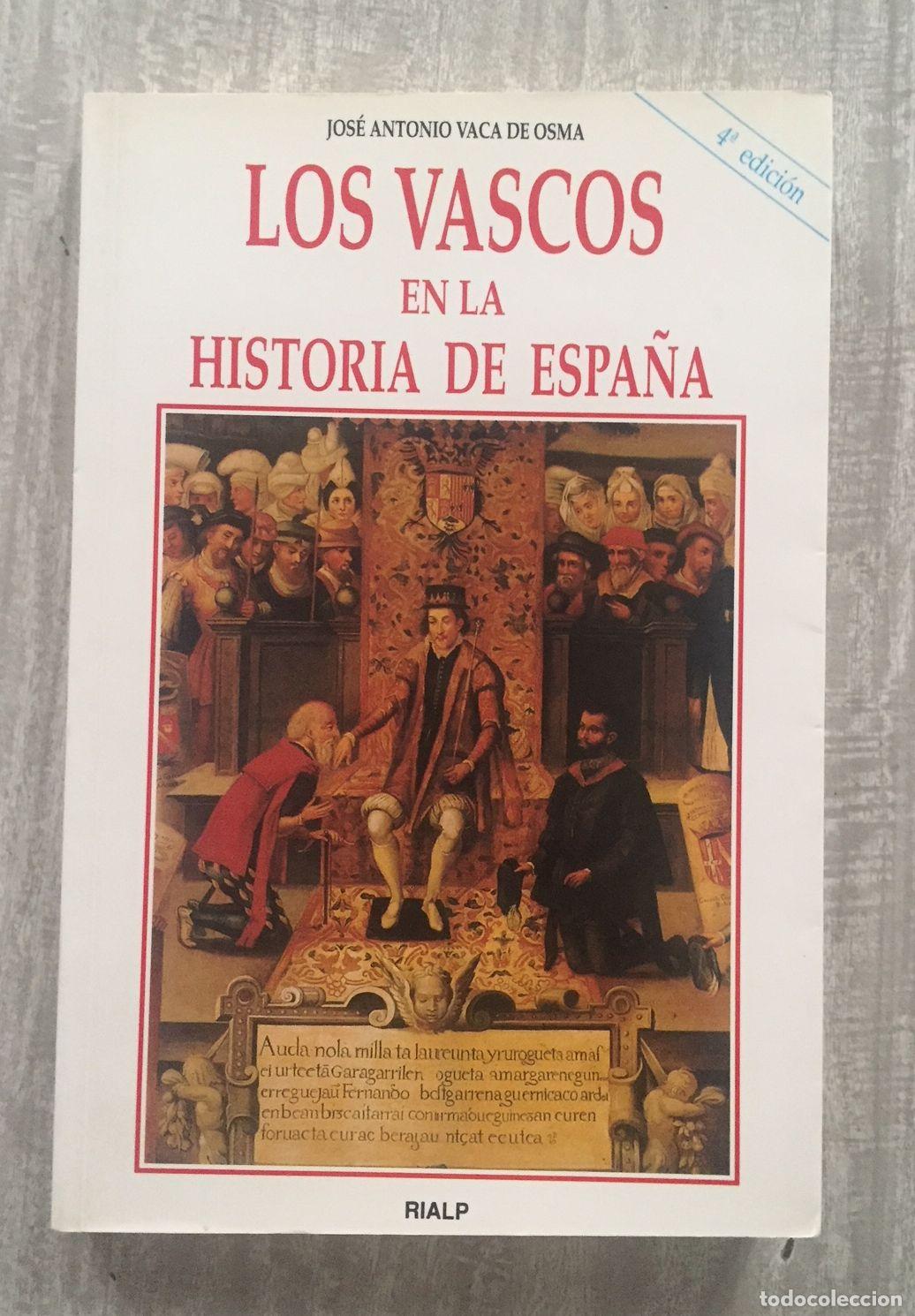 Libros: LOS VASCOS EN LA HISTORIA DE ESPA&Ntilde;A - Foto 1