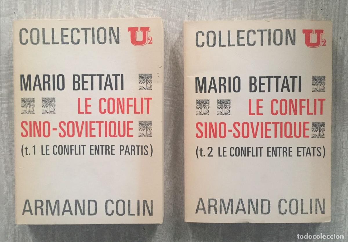 Libros: LE CONFLIT SINO-SOVI&Eacute;TIQUE. 2 Tomes - Foto 1