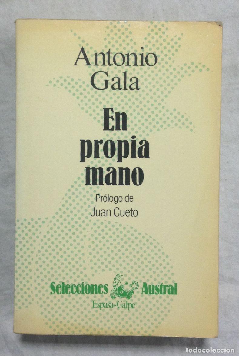Libros: EN PROPIA MANO. Pr&oacute;logo de Juan Cueto - Foto 1