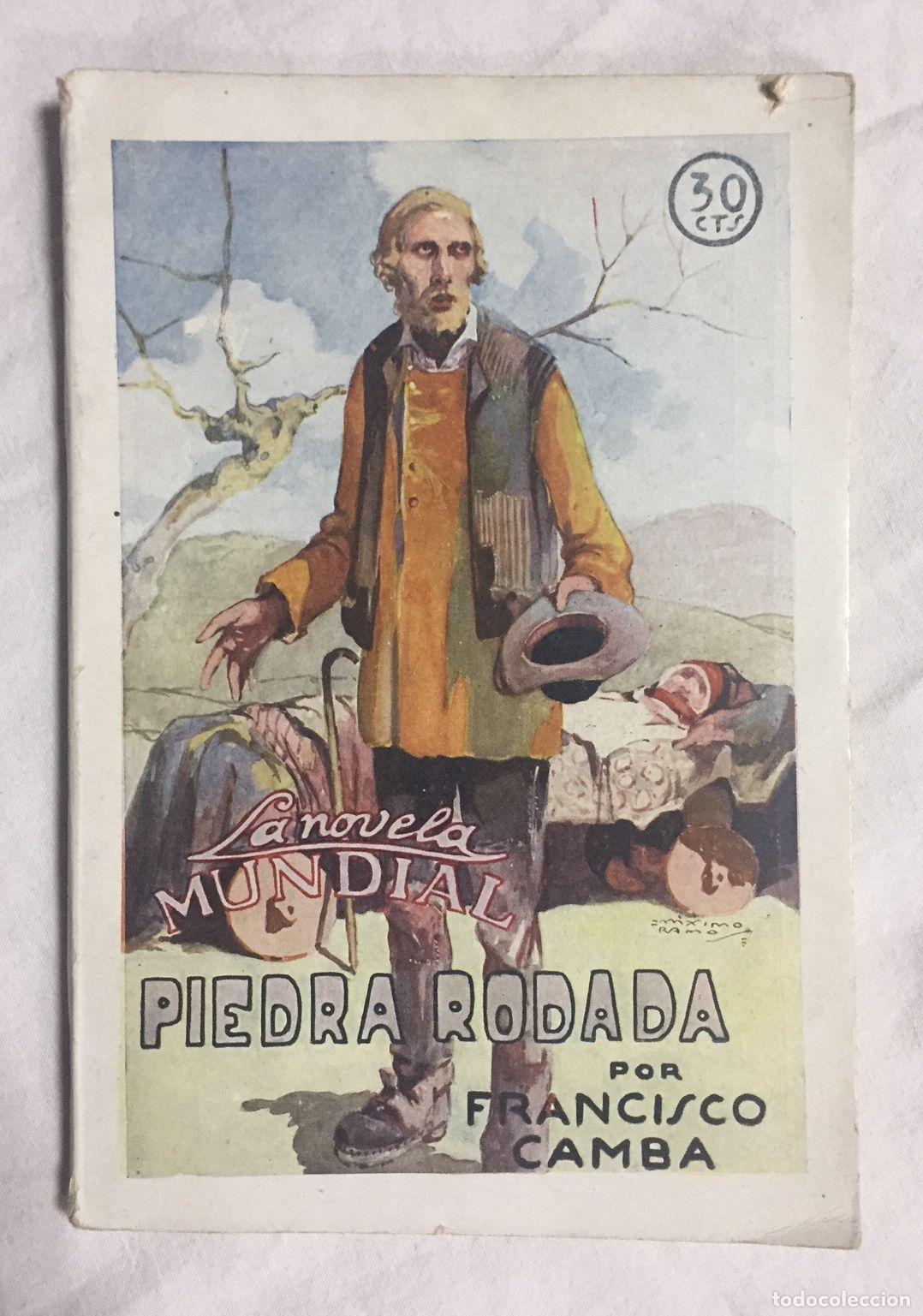 Libros: PIEDRA RODADA. Novela. Ilustraciones de M&aacute;ximo Ramos - Foto 1