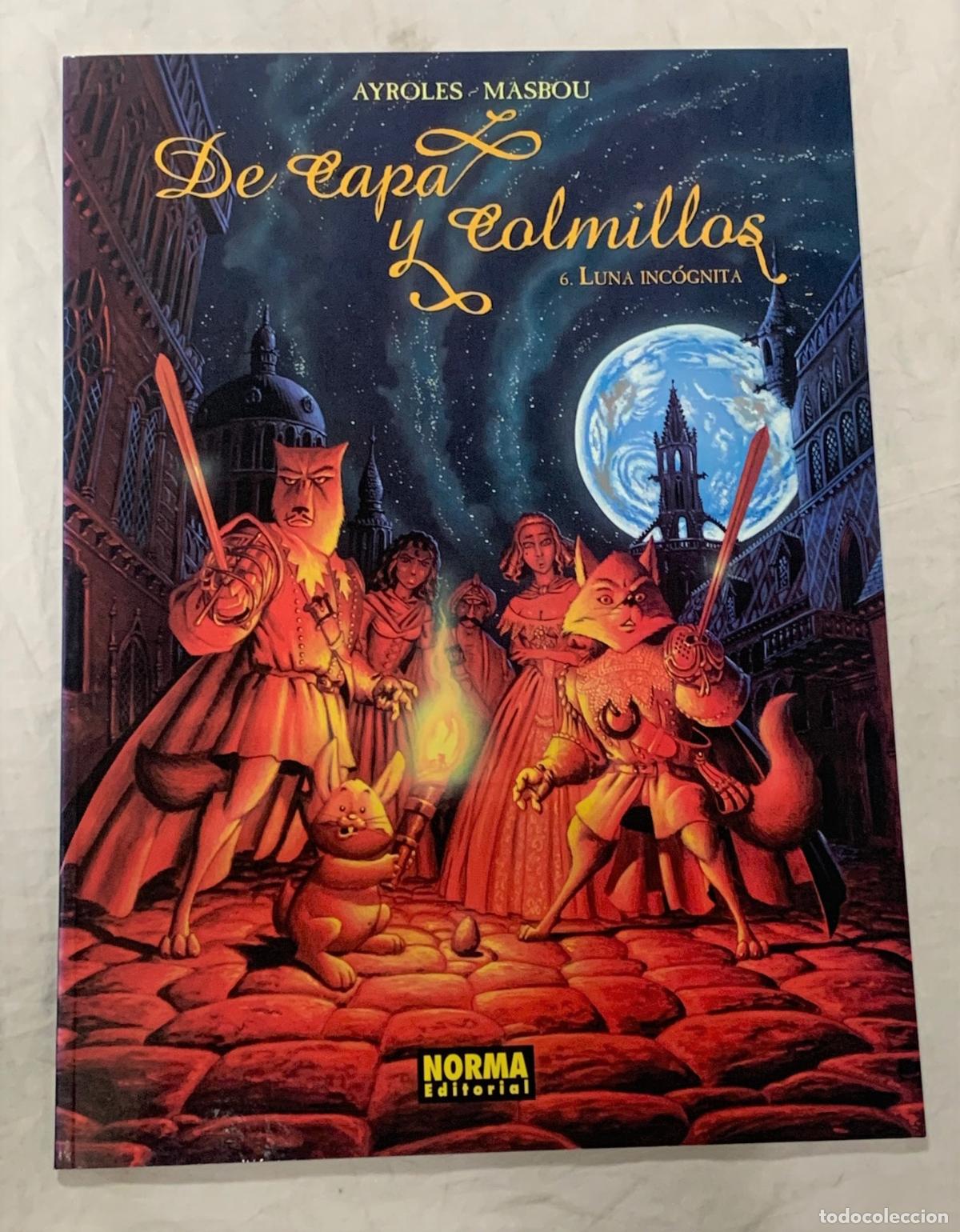 Libros: DE CAPA Y COLMILLOS. 6. Luna inc&oacute;gnita - Foto 1