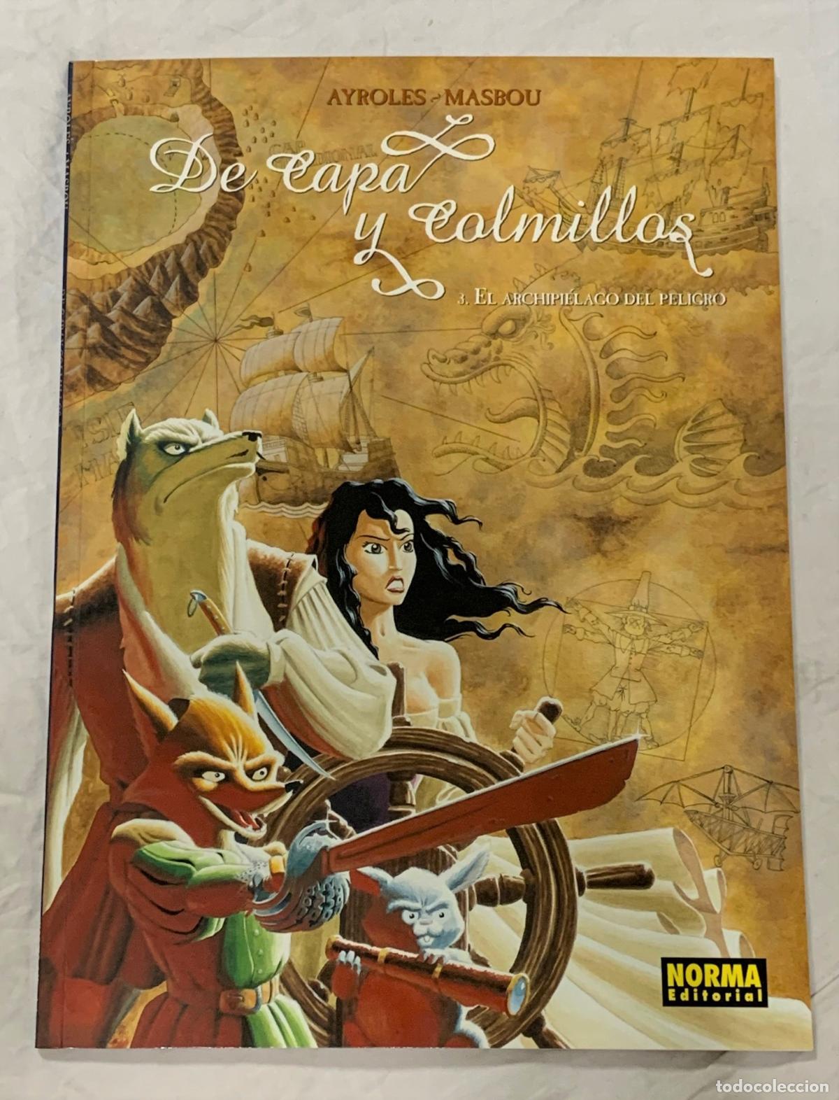 Libros: DE CAPA Y COLMILLOS. 3. El Archipi&eacute;lago del Peligro - Foto 1
