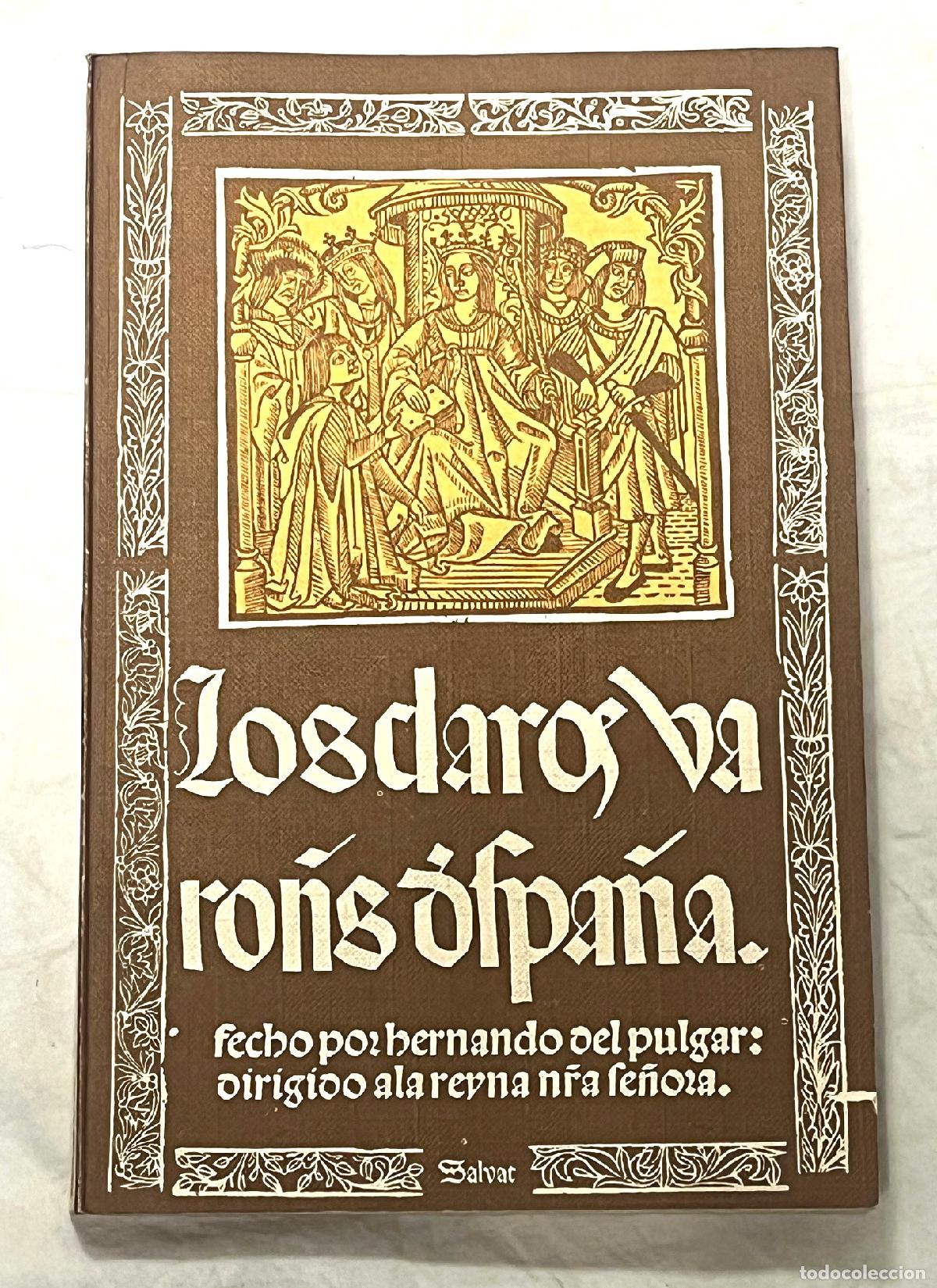 Libros: LOS CLAROS VARONES DE ESPA&Ntilde;A. Edici&oacute;n Facs&iacute;mil - Foto 1