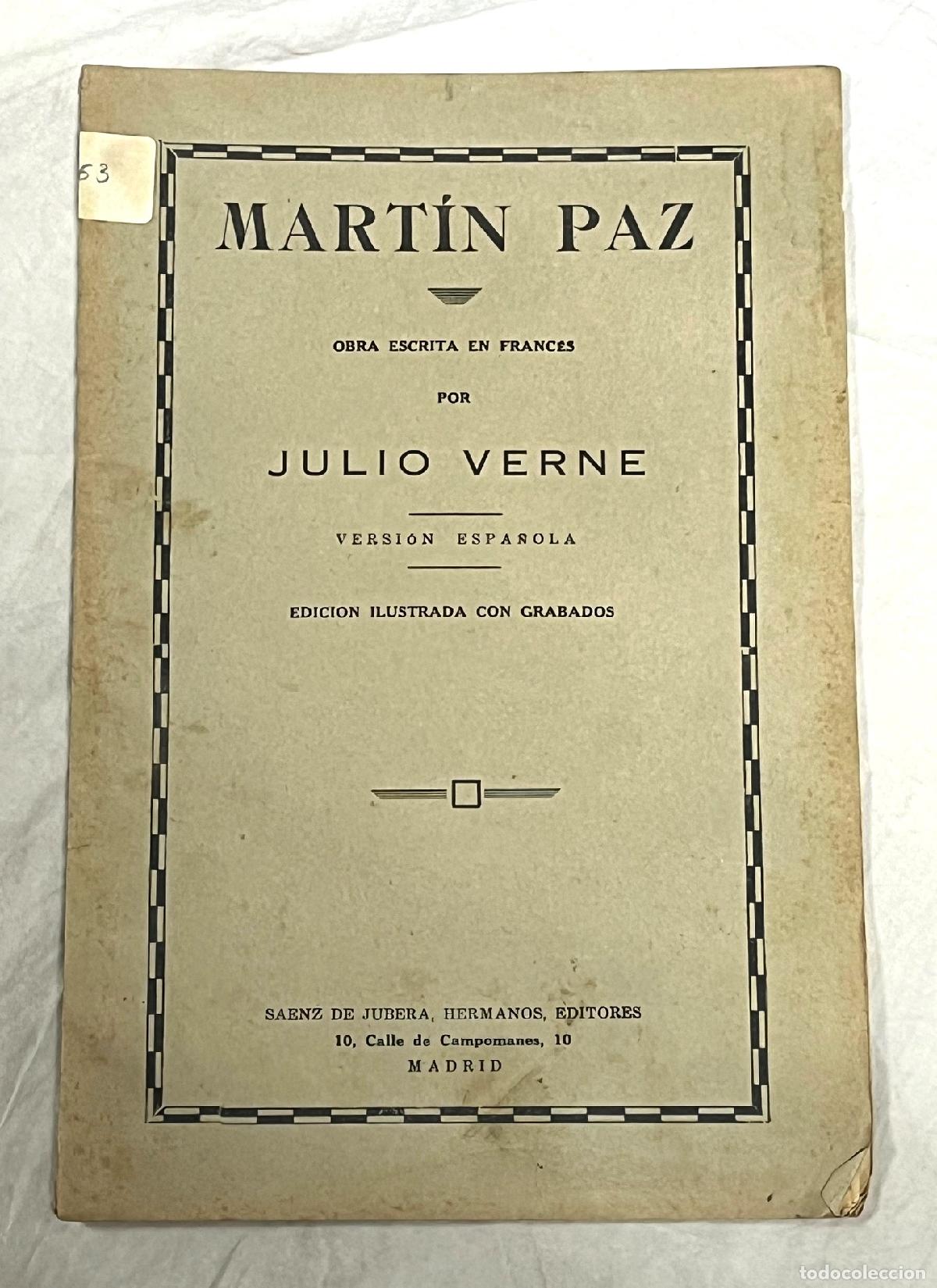 Libros: MART&Iacute;N PAZ - Foto 1