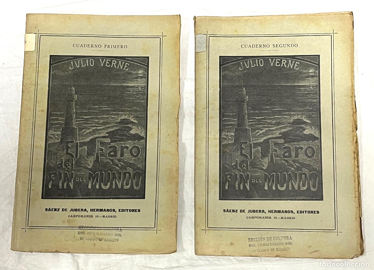 Libros: EL FARO DEL FIN DEL MUNDO. 2 Cuadernos - Foto 1