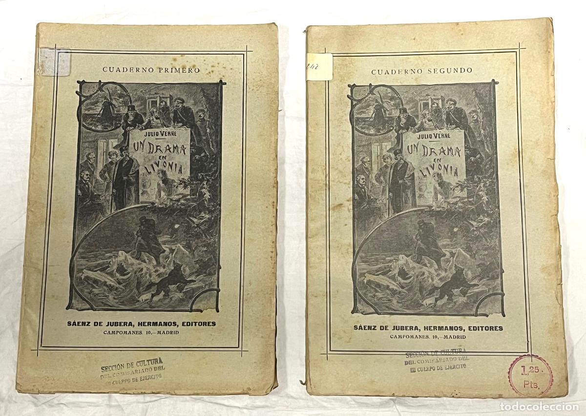 Libros: UN DRAMA EN LIVONIA. 2 Cuadernos - Foto 1