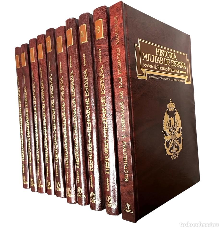 Libros: HISTORIA MILITAR DE ESPA&Ntilde;A. 10 Tomos (Completo) - Foto 1