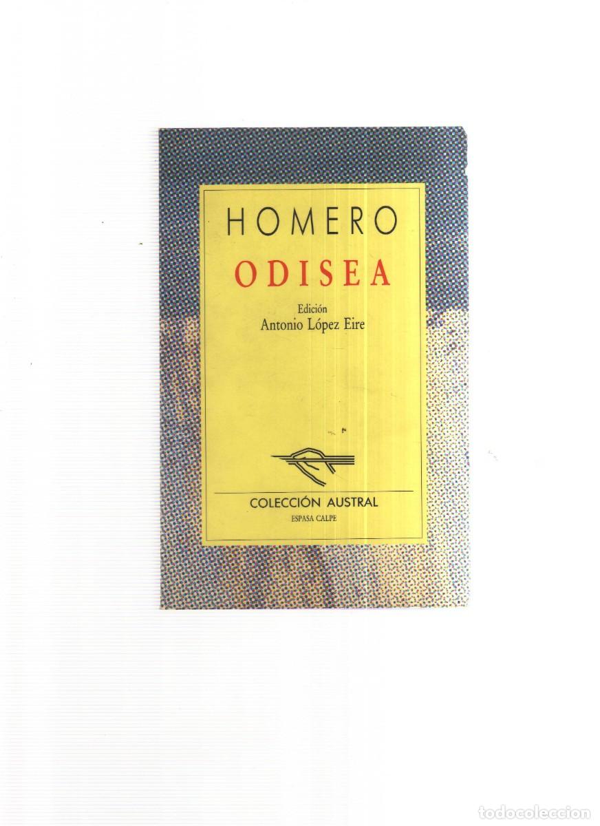 Libros: ODISEA HOMERO ANTONIO LOPEZ EIRE - Foto 1
