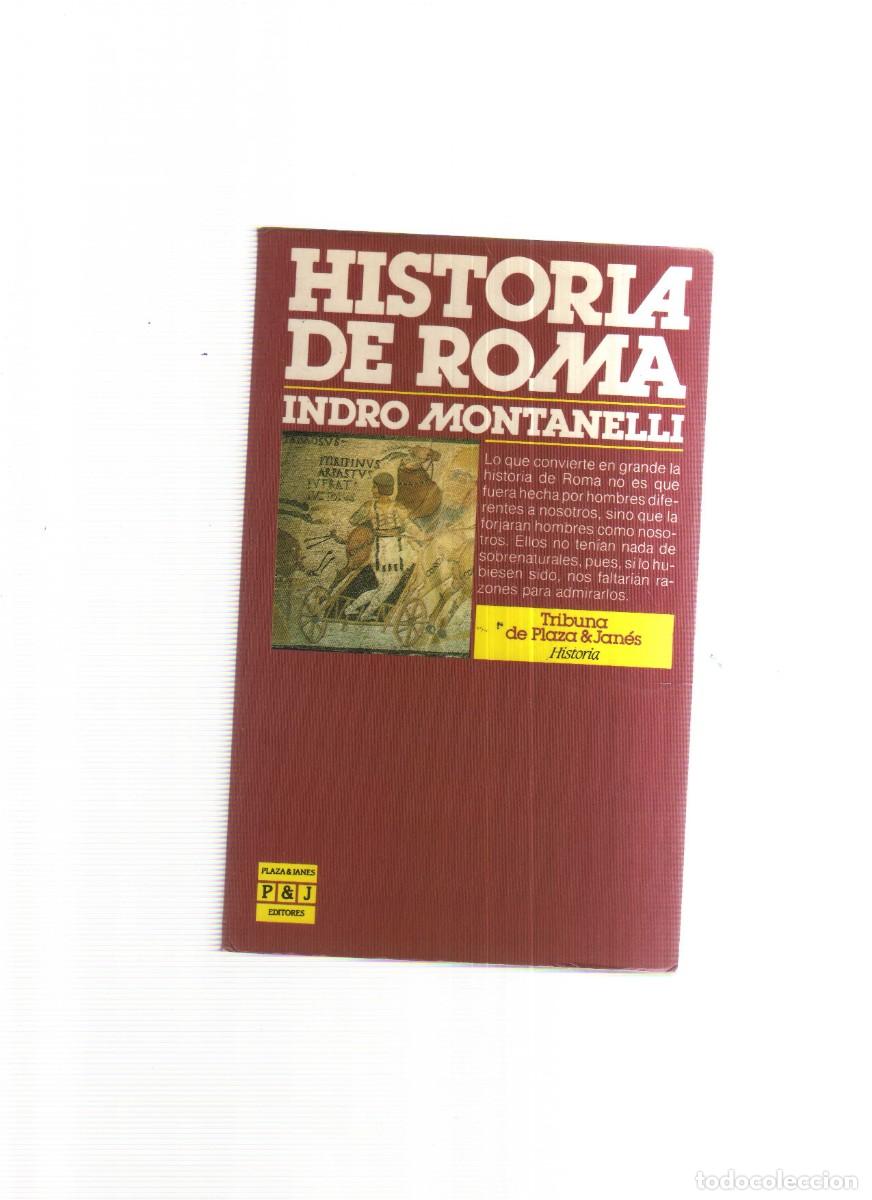 Libros: HISTORIA DE ROMA INDRO MONTANELLI - Foto 1