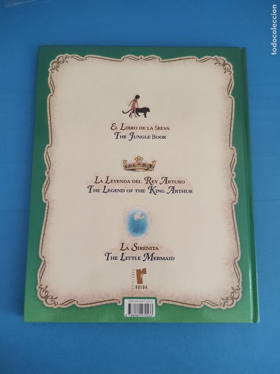Libros: LIBRO DE CUENTACUENTOS BILING&Uuml;E ESPA&Ntilde;OL-INGLES EL LIBRO DE LA SELVA.... A&Ntilde;O 2003 DE EDICIONES RUEDA - Foto 2