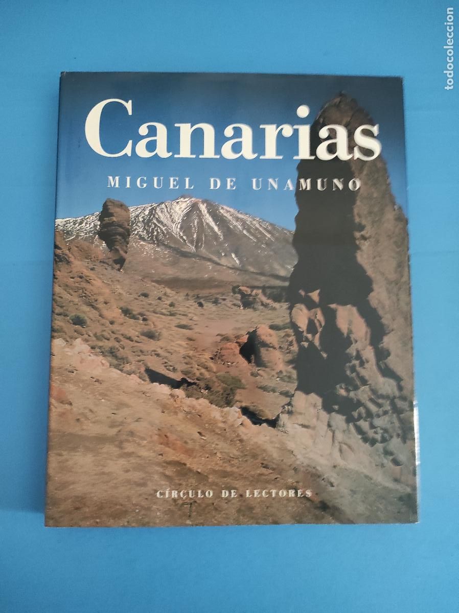 Libros: LIBRO DE CANARIAS MIGUEL DE UNAMUNO A&Ntilde;O 1994 DE CIRCULO DE LECTORES - Foto 1