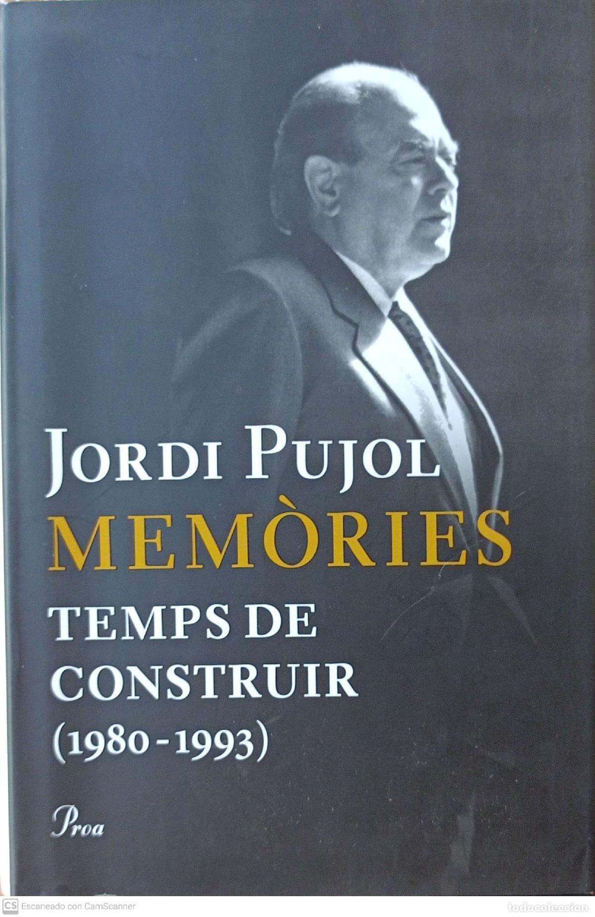 Libros: Temps de construir - Jordi Pujol - Foto 1