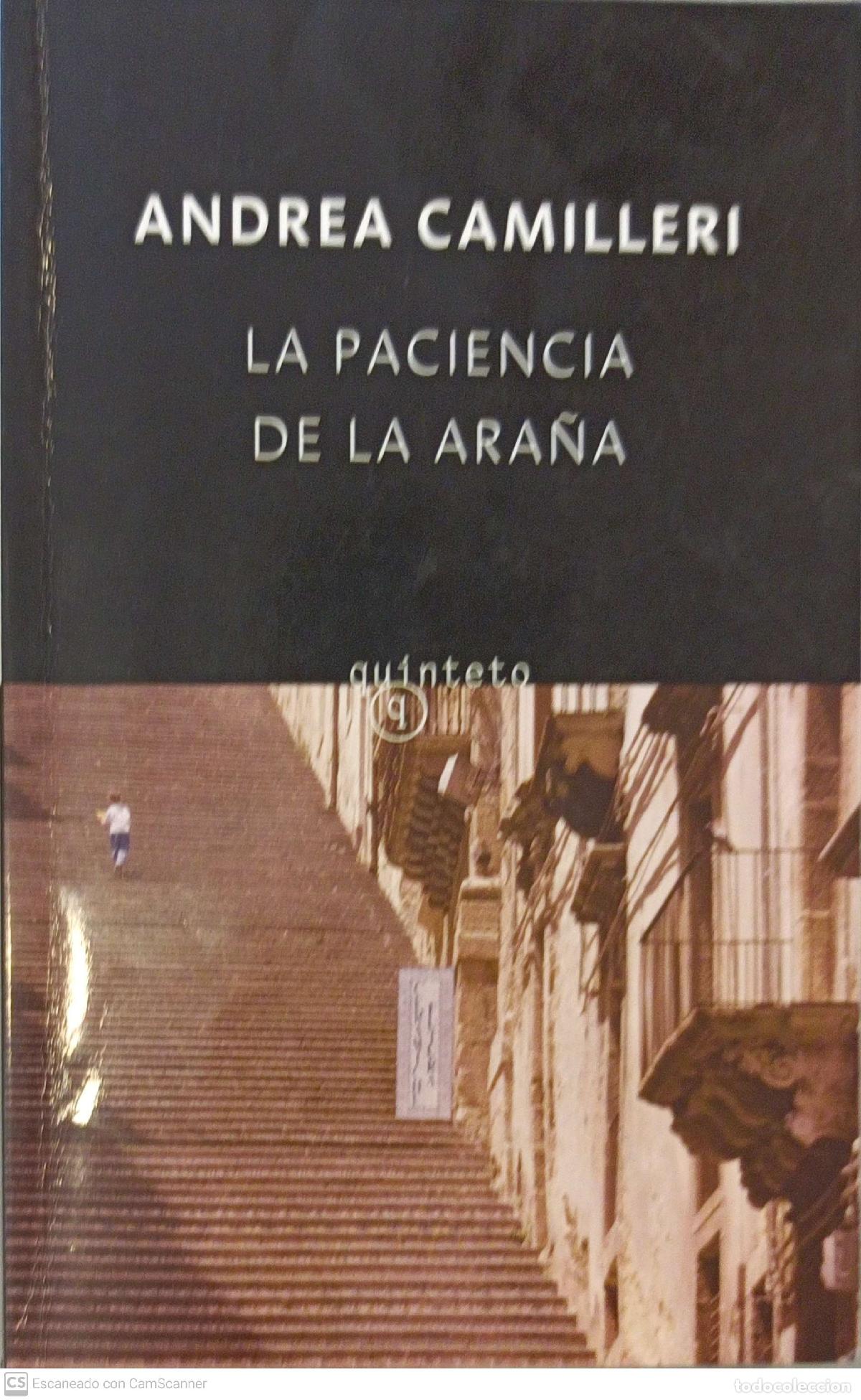 Libros: La paciencia de la ara&ntilde;a - Andrea Camilleri - Foto 1