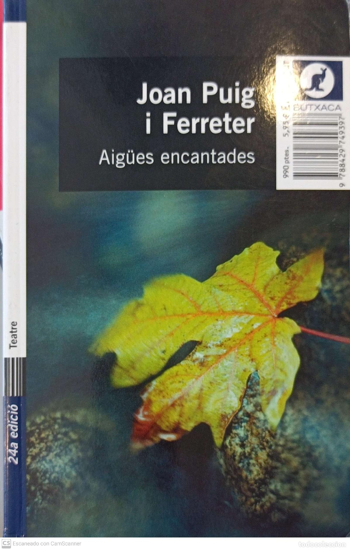 Libros: Aig&uuml;es encantades - Joan Puig i Ferreter - Foto 1