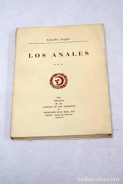 Libros: Los anales: Lagos, Concha.- Lagos, Concha - Foto 1
