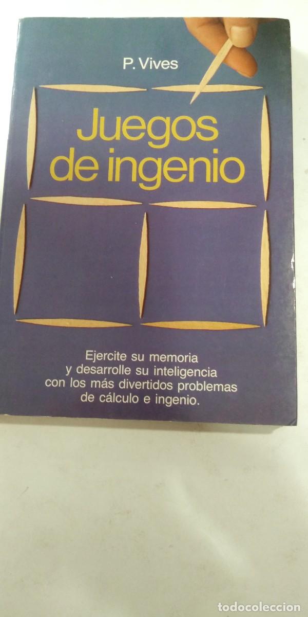 Libros: Juegos de ingenio P. Vives - Foto 1