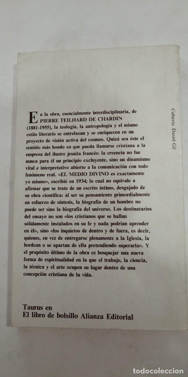Libros: El medio divino Teilhard De Chardin - Foto 2