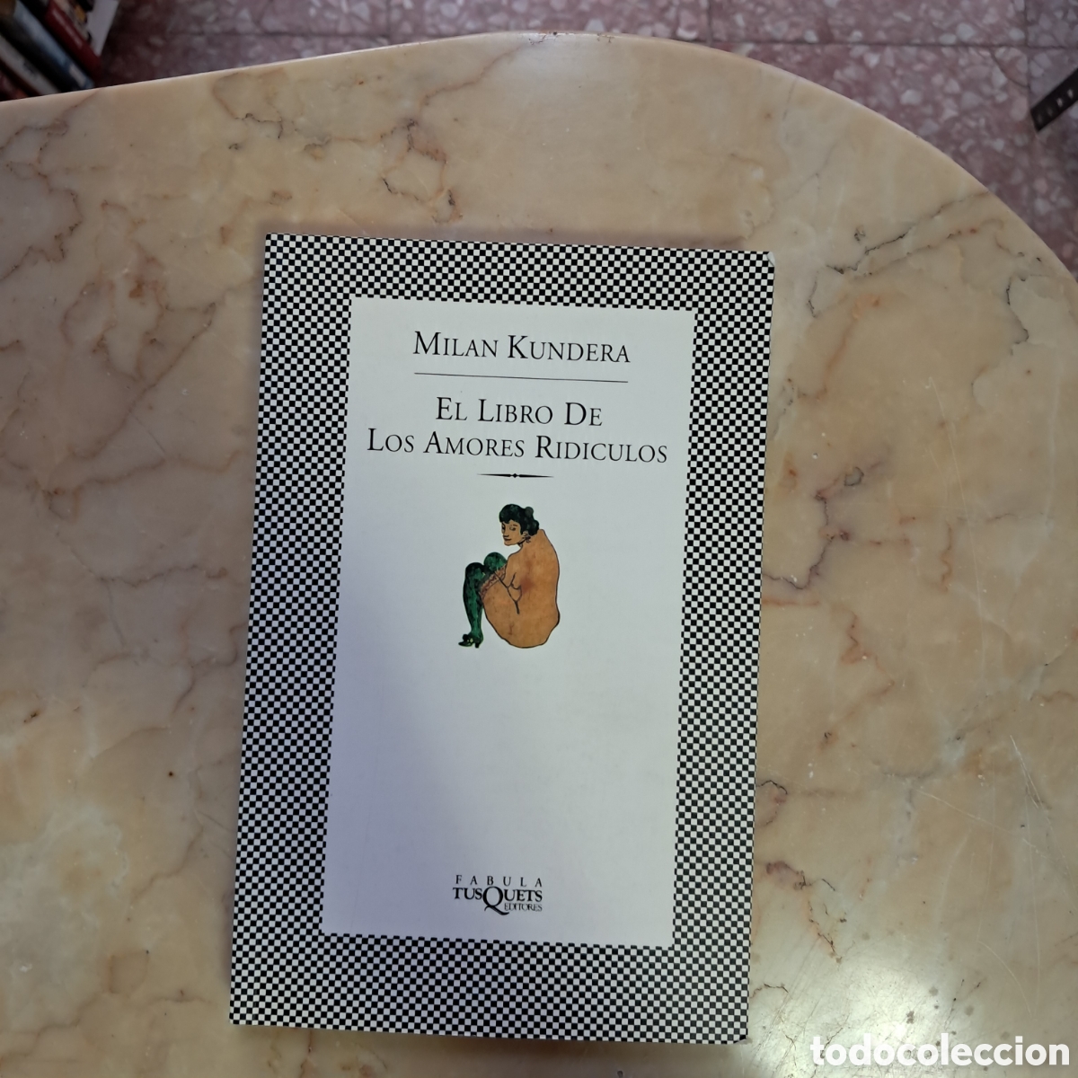 Libros: Mil&aacute;n Kundera, El libro de los amores rid&iacute;culos Tusquets - Foto 1