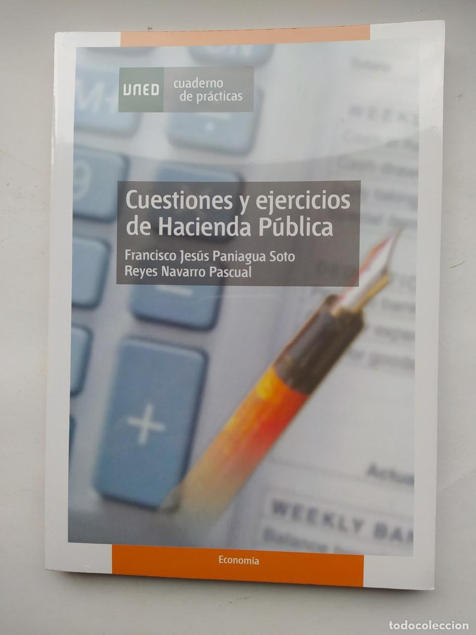 Libros: CUESTIONES Y EJERCICIOS DE HACIENDA P&Uacute;BLICA. - FRANCISCO JES&Uacute;S PANIAGUA SOTO. TDK262