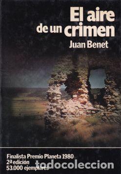Libros: El aire de un crimen - Juan Benet - Foto 1