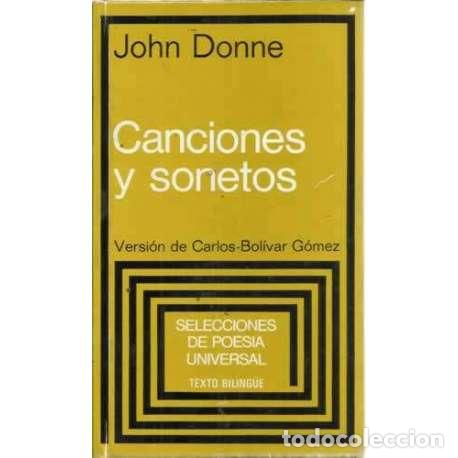 Libros: CANCIONES Y SONETOS - Donne, John - Foto 1