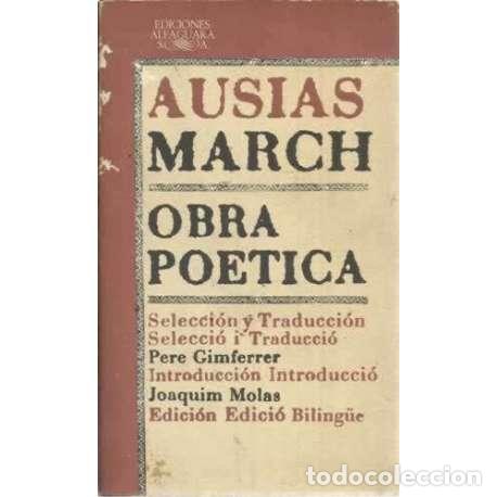 Libros: OBRA PO&Eacute;TICA - March, Ausi&agrave;s - Foto 1