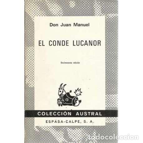 Libros: EL CONDE LUCANOR - Don Juan Manuel - Foto 1