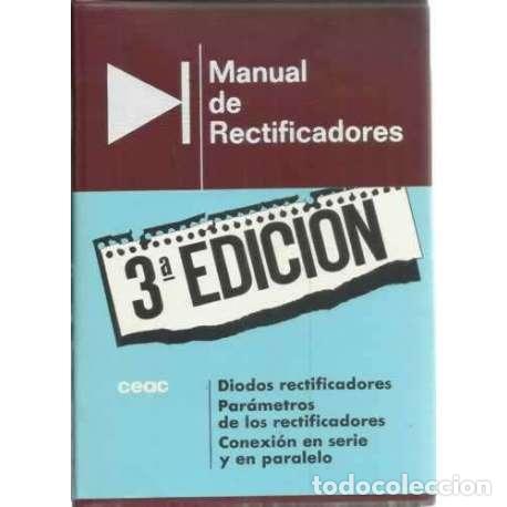 Libros: Manual de rectificadores - Ruiz Vassallo, Francisco - Foto 1