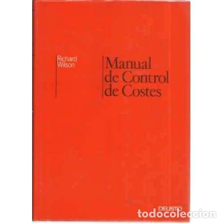 Libros: Manual de control de costes - Wilson, Richard - Foto 1
