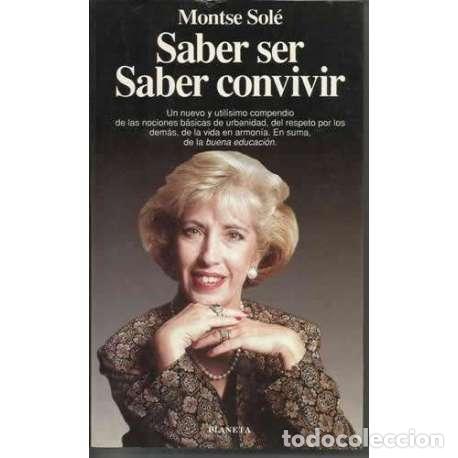 Libros: Saber ser. Saber convivir - Montse Sol&eacute; - Foto 1
