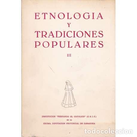 Libros: Etnolog&iacute;a y tradiciones populares III - VV. AA. - Foto 1