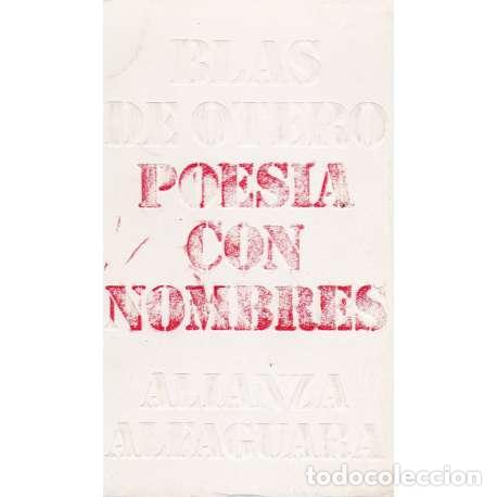 Libros: Poes&iacute;a con nombres - de Otero, Blas - Foto 1