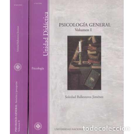 Libros: Psicolog&iacute;a general. 2 Volumenes - Ballesteros Jim&eacute;nez, Soledad - Foto 1