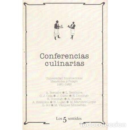 Libros: Conferencias culinarias - VV.AA - Foto 1