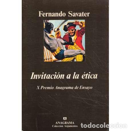 Libros: Invitaci&oacute;n a la &eacute;tica - Fernando Savater - Foto 1