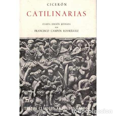 Libros: Catilinarias - Cicer&oacute;n, Marco Tulio - Foto 1