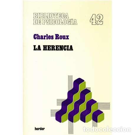 Libros: La herencia - Charles Roux - Foto 1