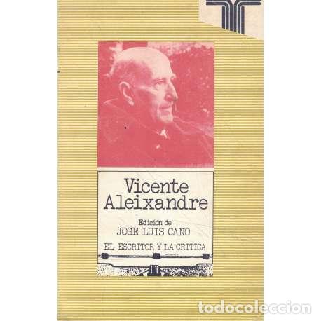 Libros: Vicente Aleixandre - Vicente Aleixandre - Foto 1