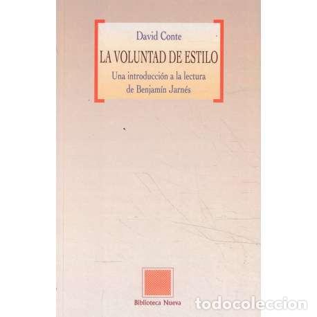 Libros: La voluntad de estilo - David Conte - Foto 1