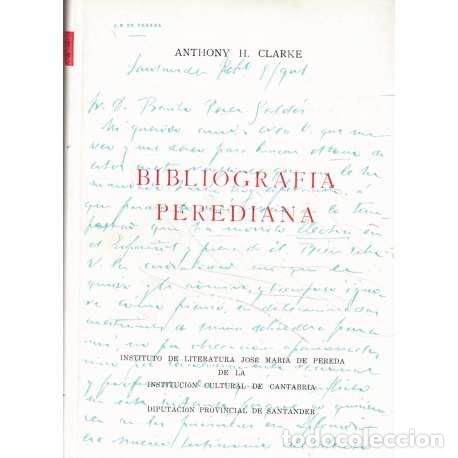 Libros: Bibliograf&iacute;a Perediana - H. Clarke, Anthony - Foto 1