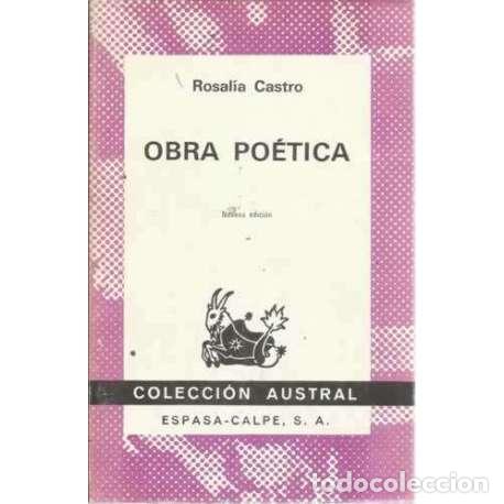 Libros: OBRA PO&Eacute;TICA - de Castro, Rosal&iacute;a - Foto 1
