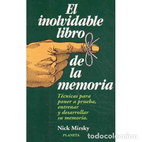 Libros: El inolvidable libro de la memoria - Mirsky, Nick - Foto 1