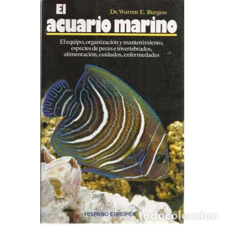 Libros: EL ACUARIO MARINO - Burgess, Warren E - Foto 1